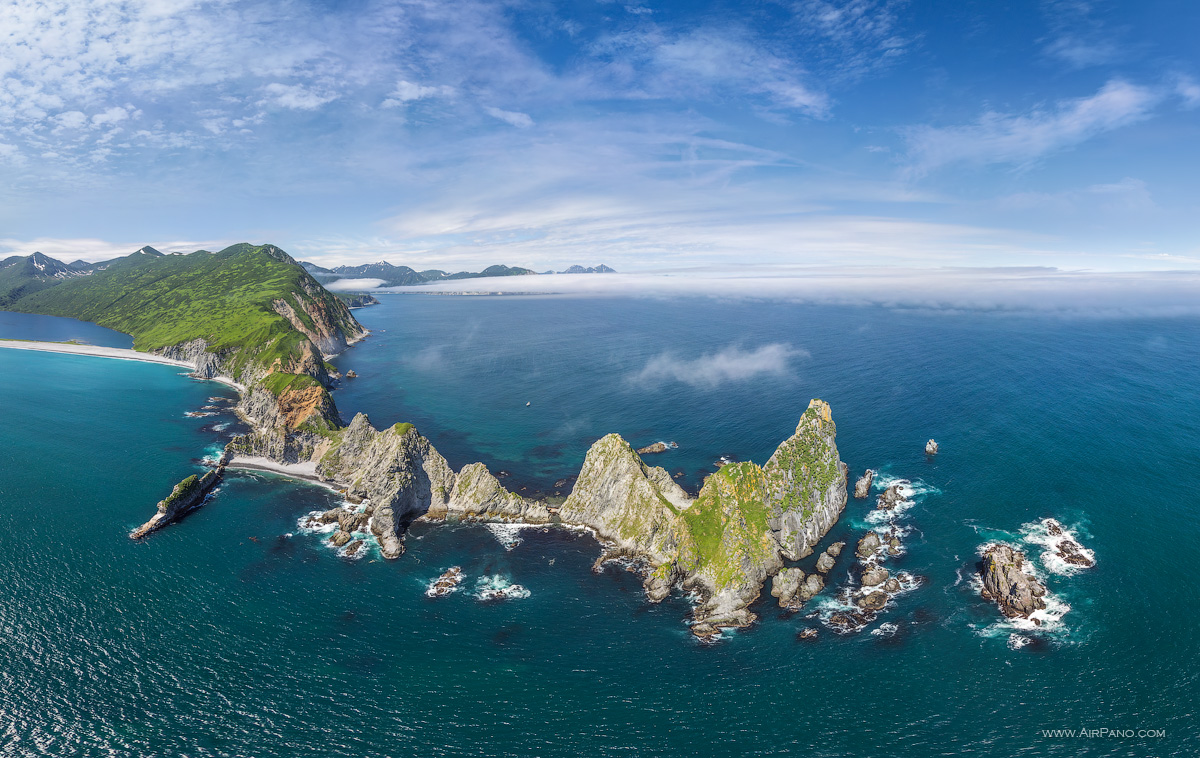 Cape Kekurny (Мыс Кекурный, Камчатка)